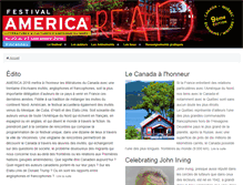 Tablet Screenshot of festival-america.org